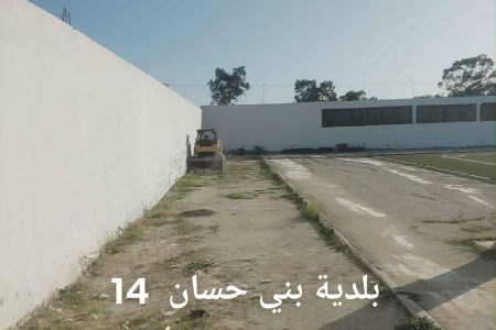 Entretien et nettoyage du stade municipal les 14 et 15 novembre 2025.